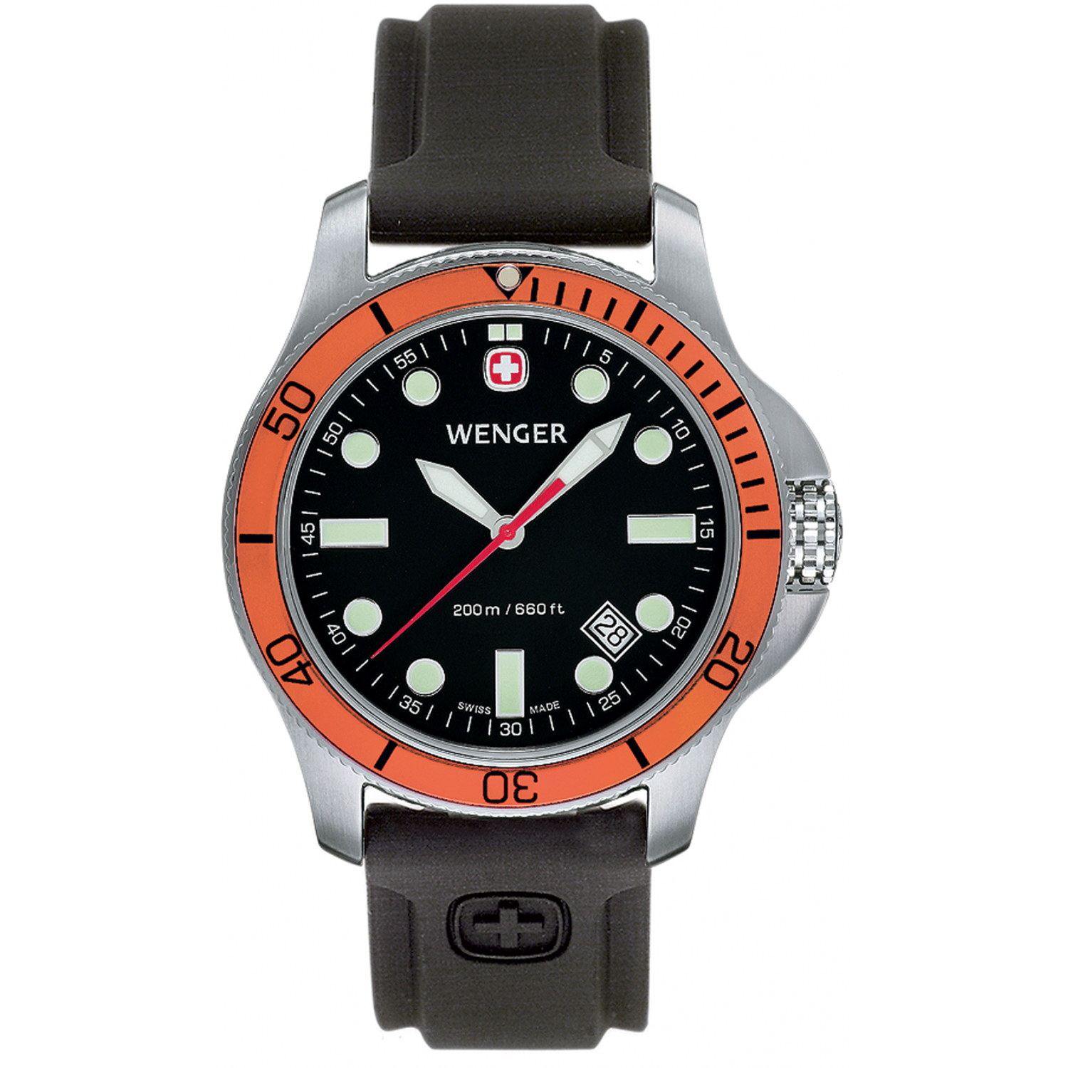 Wenger orange watch outlet
