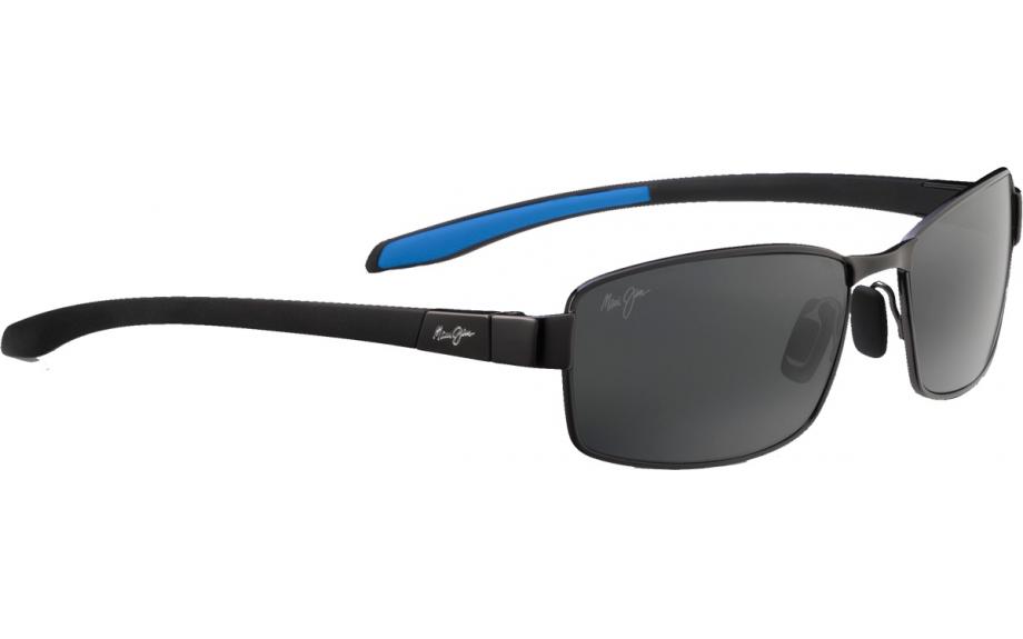 maui jim kona winds gunmetal with blue sunglasses