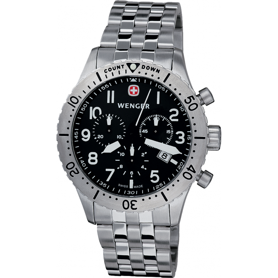 Aerograph Chrono 77009 G10 Wenger Watch Free Shipping Shade
