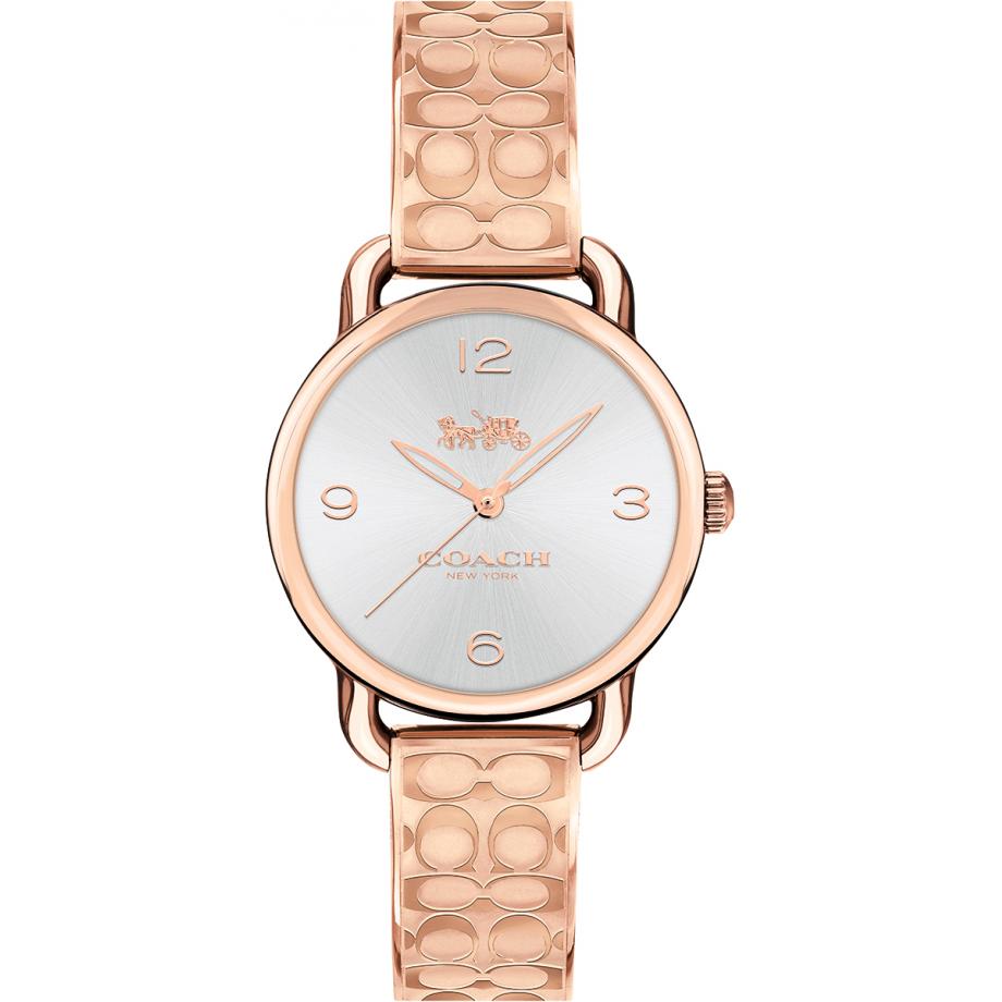 coach delancey rose gold